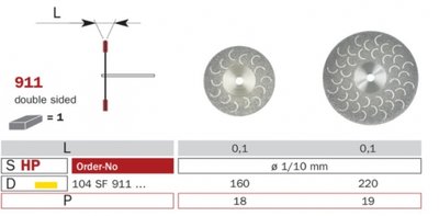 Diaswiss 911, 1 ks/balení - 220 mm