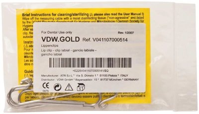 VDW Gold klips wargowy 5szt (lip clip)