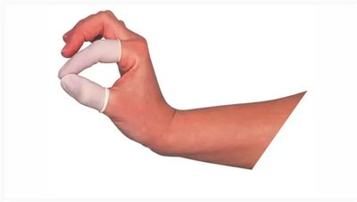 Latexové náprstníky S (6-7) 100ks