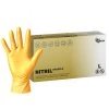 Nitrilové rukavice NITRIL SPARKLE 100 ks, nepudrované, perleťově zlaté, 4.0 g - Velikost: L
