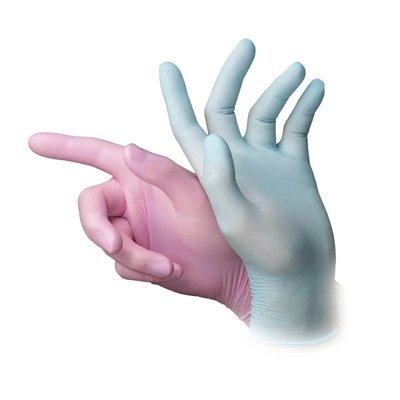 Vyšetřovací rukavice Style PEPPERMINT ROSIE, nitril, nepudrované, 60 ks - XL