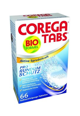 Corega Tabs Bio Formula čistící tablety 66 ks