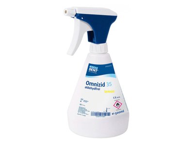Omnizid 35 500ml - dezinfekce s dávkovačem citronová vůně, 89373