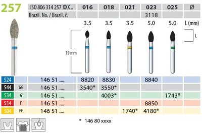 Brousek diamantovaný T 806.314.257.524.016