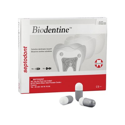 Biodentine (15 kapslí prášek+15 lahviček tekutina)