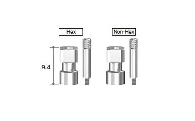 MEGAGEN AR Impression Coping Pick-up - H=9.4 Non-Hex