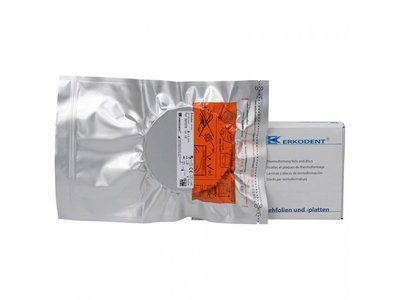 Erkodur - transparentní fólie Ø 120mm, tloušťka 1,5mm, 10ks