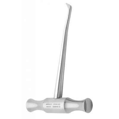 Páka extrakční Barry levá 12,4 cm (9,5 mm)