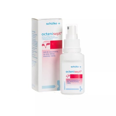 Octenisept płyn na skórę, 50 ml (atomizer)