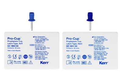 Gumki do polerowania Pro-Cup 30 szt. Kerr - hard