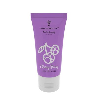 Montcarotte Kids Cherry Berry dětský zubní gel 30 ml - třešeň
