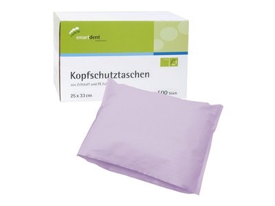 Ochranné návleky na opěrku hlavy Smart, 25x33cm 500ks fialové (201135)