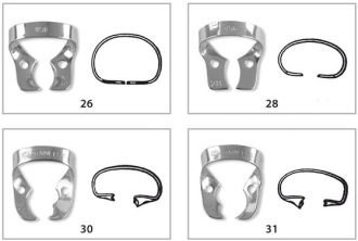 Fit Kofferdam spona č. 31 bez krídelok