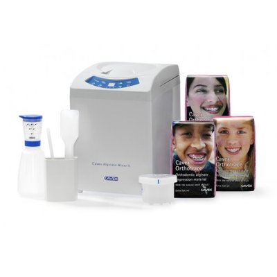 Cavex Alginate Mixer II, včetně 10x 500 g Cavex alginát Orthotrace extra fast