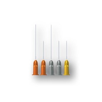 Injekční jehly Transcodent Luer 27G 0,4 x 23 mm šedé 100 ks QQ
