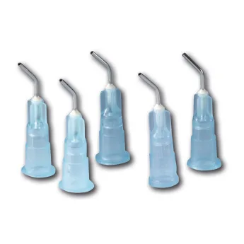 HS-leptací gel aplikační kanyly tupé zahnuté 100 ks