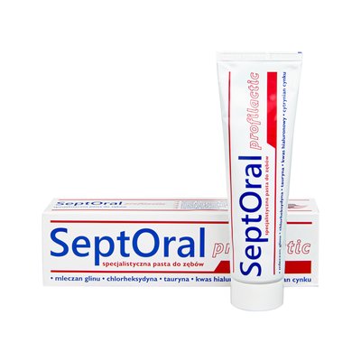 SeptOral Profilactic pasta do zębów 0,05% CHX 100 ml