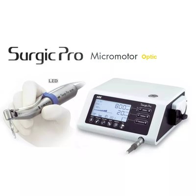 SurgicPro Unit implantologiczny z podświetleniem LED + Kątnica X-SG20L 20:1