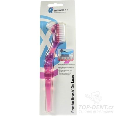 Miradent Protho Brush: Ergonomický kartáček na protézy