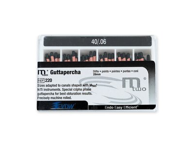 Mtwo gutaperčové čepy 40/.06, 60ks