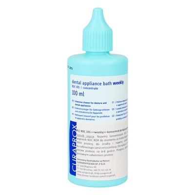 Koncentrat do higieny protez BDC 105 Weekly 100 ml Curaprox