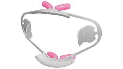 OptiView™ - Packung 2 Lippen- und Wangenhalter mit montierten Lippenpolster Standard