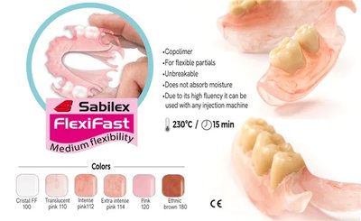 FlexiFast sab o25 mm, L - růžová