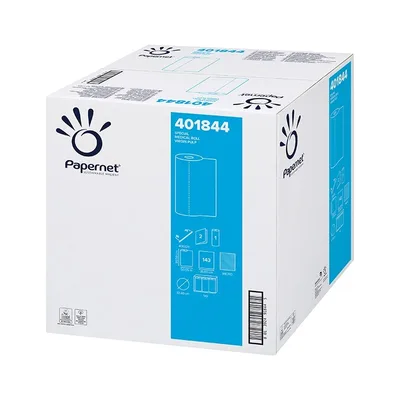 Papír na vyšetřovací lůžko, dvouvrstvý Papernet, perforace 35 cm - 59 cm - karton 9 ks