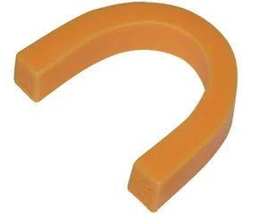 Skusové valy měkké oranžové opákní 100ks