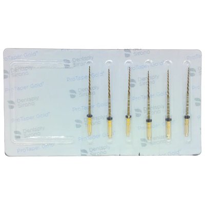 Dentsply Sirona ProTaper Gold 31mm F5 6ks