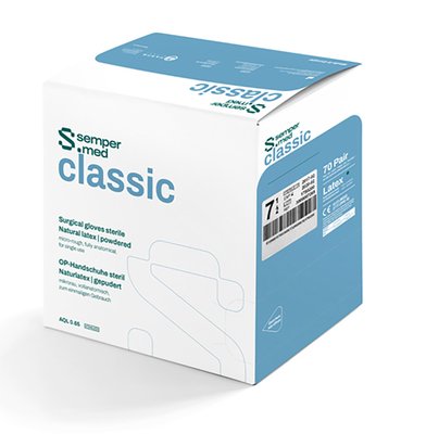 Sempermed CLASSIC sterilní rukavice s pudrem - 6.5