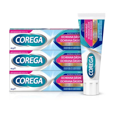 Corega ochrana dásní fixační krém 3x40g