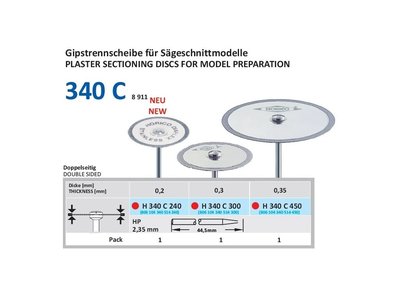 Diamantový disk DIAFLEX - oboustranně sypaný 3cm, jemná