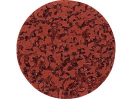 Omnipol Kunststoff 3D - Packung 50 Stück rot ultrafein, Figur Rad