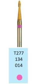 HORICO tvrdokovová fréza TiN - plamienok 1,4 mm
