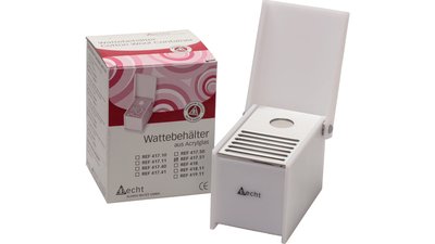 Pellet-/ Wattebehälter mit Deckel