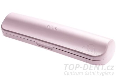 Philips Sonicare růžové plastové cestovní pouzdro (modely HX9911), 1ks