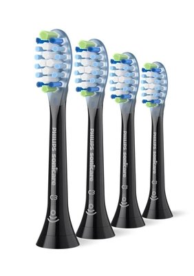 Philips Sonicare C3 Premium Plaque Defence HX9044/88 Black náhradní hlavice 4 ks