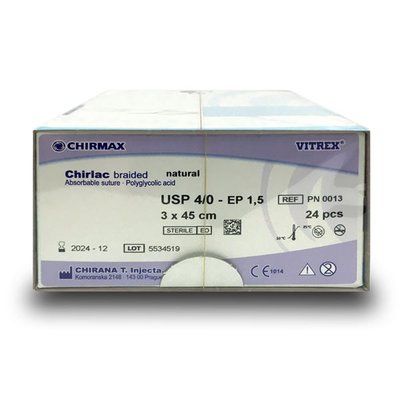 Chirlac Braided Natural DSM15/1 1,5EP 0,45m