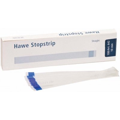 Hawe Neos Stopstrip transparentní matricové pásky rovné, široké 10 mm, 100 ks