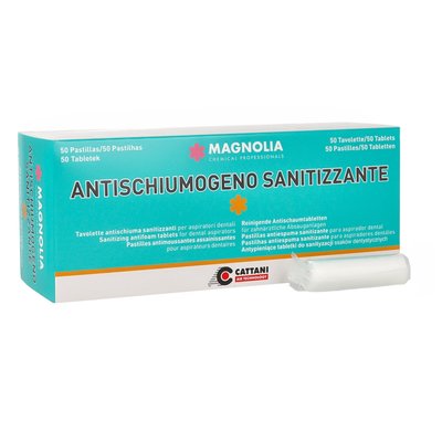 Antypieniące tabletki czyszczące 50 szt. Magnolia CATTANI