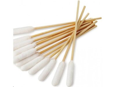 Vatová tyčinka / štětička s velkou hlavičkou - 15 cm - nesterilní, 100 KS