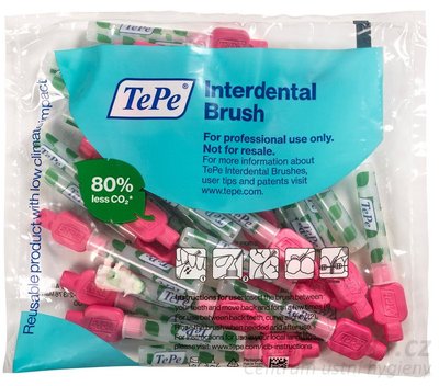 TePe ORIGINAL 0 mezizubní kartáčky 0,4 mm, 25ks