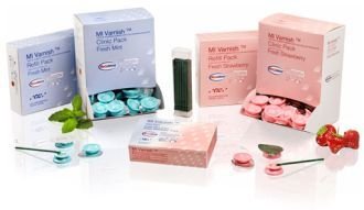 MI Varnish Clinic Pack, 100x0,4ml máta