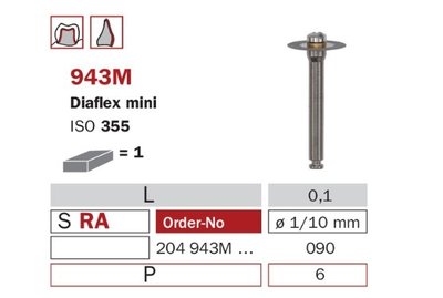 Diaswiss 943M, 6ks/balení