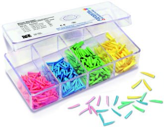 Wood Wedges - klínky, 1000ks žluté