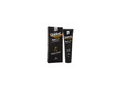 Unident Black & Gold bělící zubní pasta 100ml