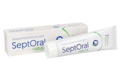 PROMOCJA SeptOral Natura pasta do zębów 0,05% CPC 100 ml do 31.05.2026