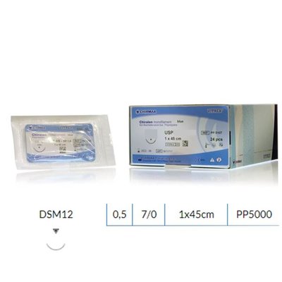 Chiralen MNF blue DSM12 EP0.5 USP7/0, 1x45cm, 24ks