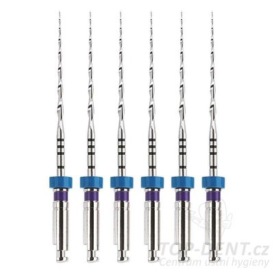 Mtwo NiTi kořenové nástroje ISO 10, 6ks, 16/25mm